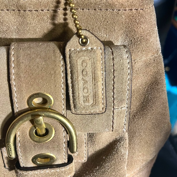 Vintage COACH Soho Suede Cargo Tote (Excellent condition) - Picture 6 of 10